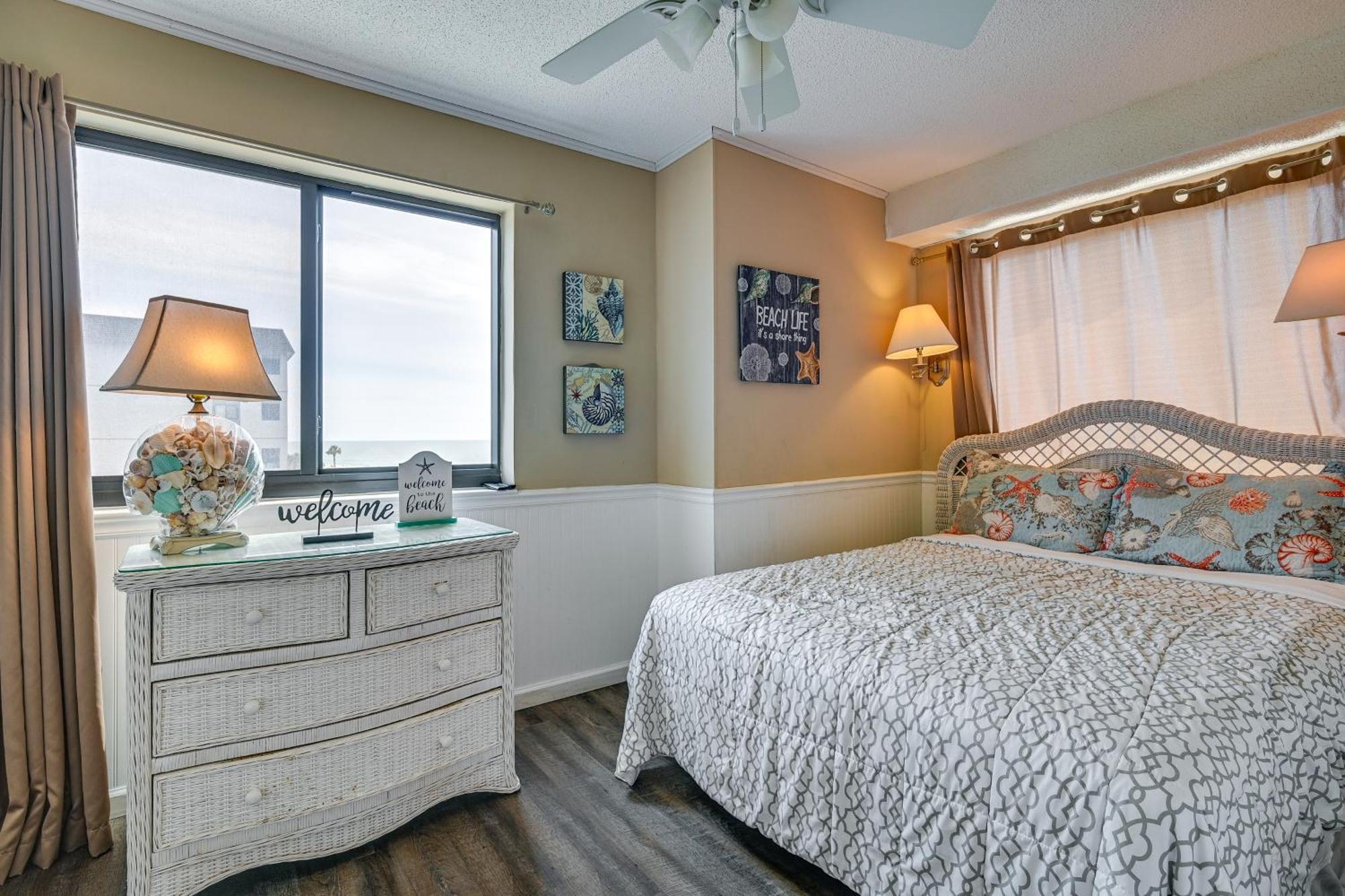 Myrtle Beach Resort Condo Balcony And Ocean View! Exteriör bild