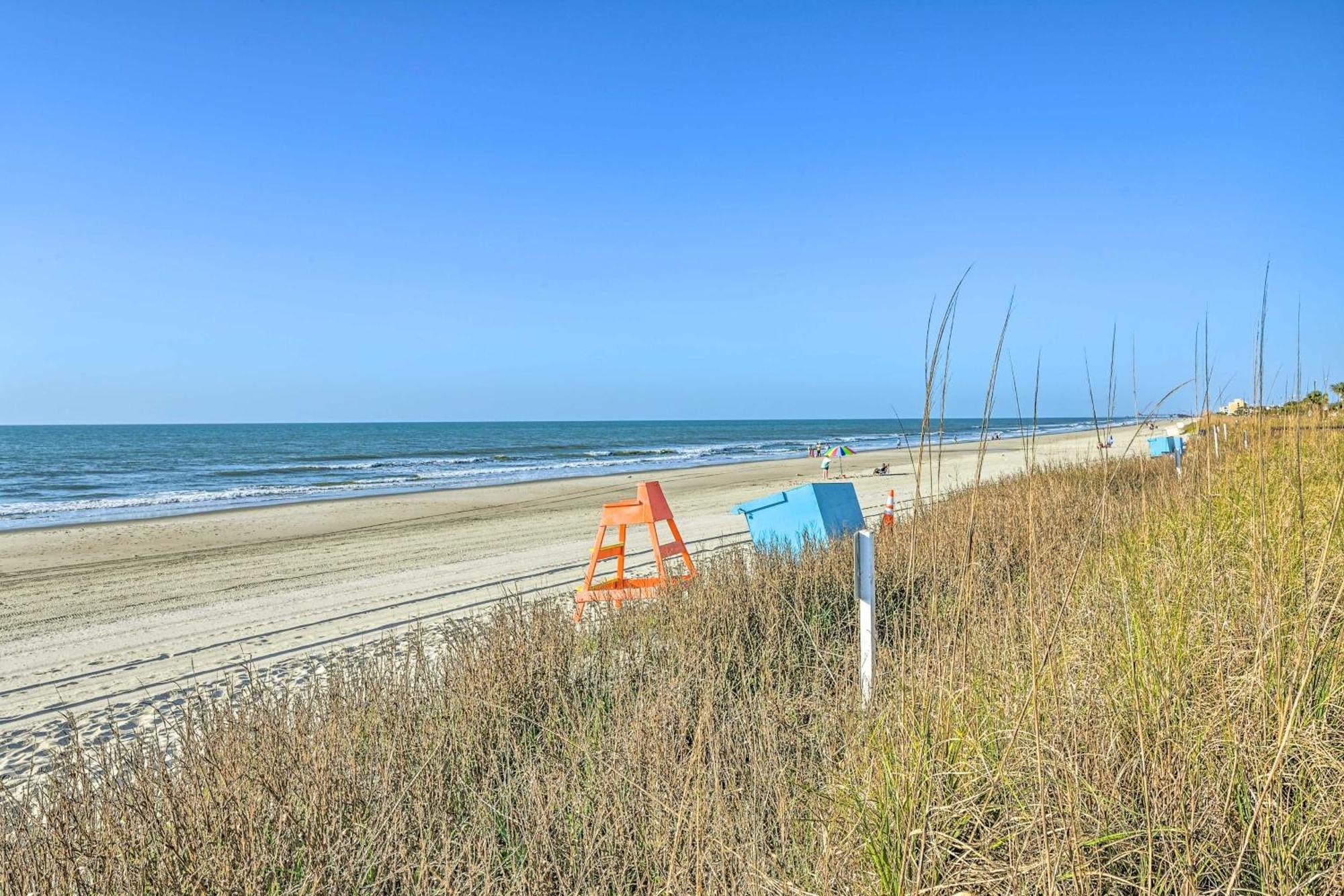 Myrtle Beach Resort Condo Balcony And Ocean View! Exteriör bild