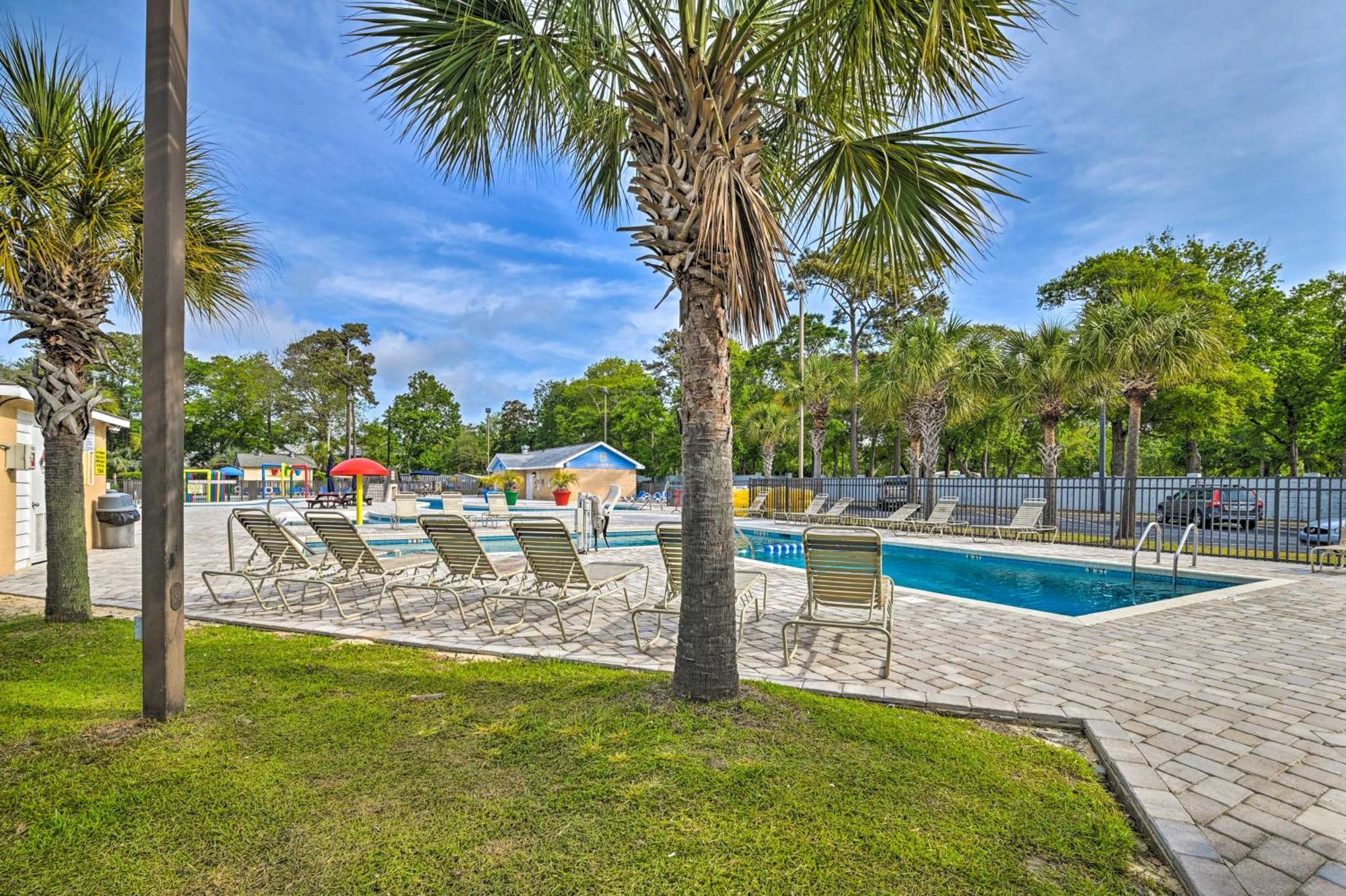 Myrtle Beach Resort Condo Balcony And Ocean View! Exteriör bild